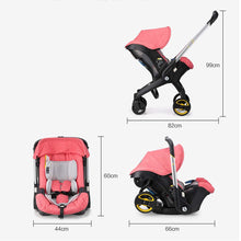 Load image into Gallery viewer, Infant Baby Stroller  4 in 1 for newborn, light weight for travel